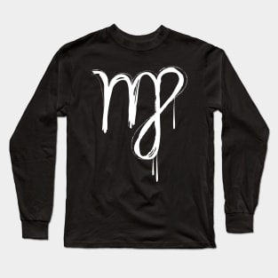 Capricornus Zodiac Sign Long Sleeve T-Shirt